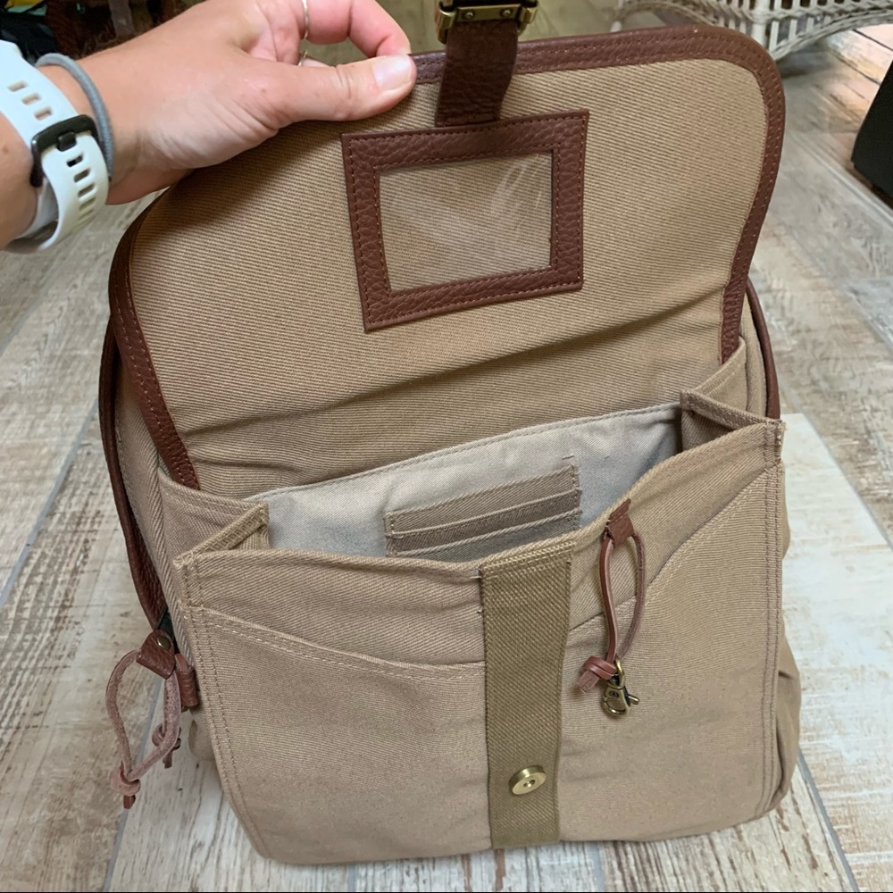 Wool rich Top Zip Backpack - Picture 2 of 6